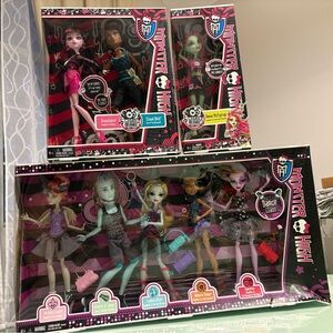 Rare-2012/2013- Monster High Doll Dance Class and Music Festival Bundle!